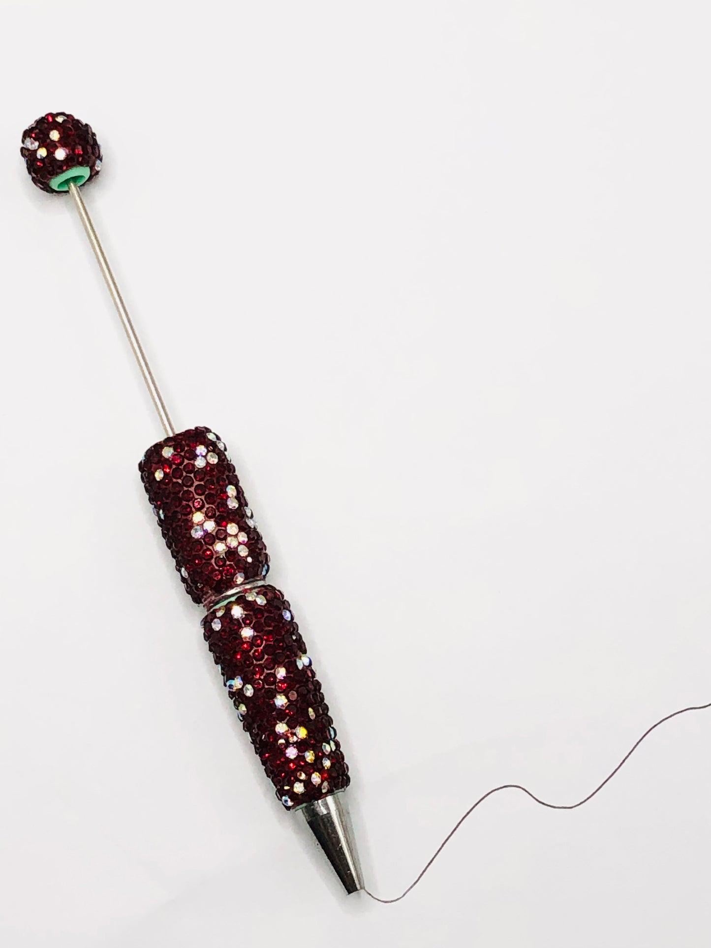 Diy rhinestone beaded beadable pen  ,Random MiX