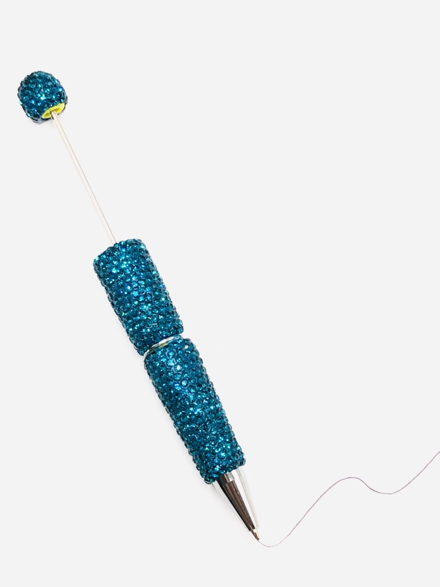 Diy rhinestone beaded beadable pen  ,Random MiX