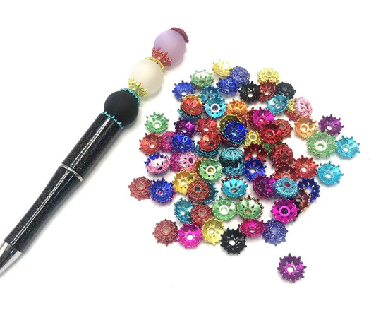 quantity Colour Electroplating color Jewel tray Spacer beads Random Mix 11mm