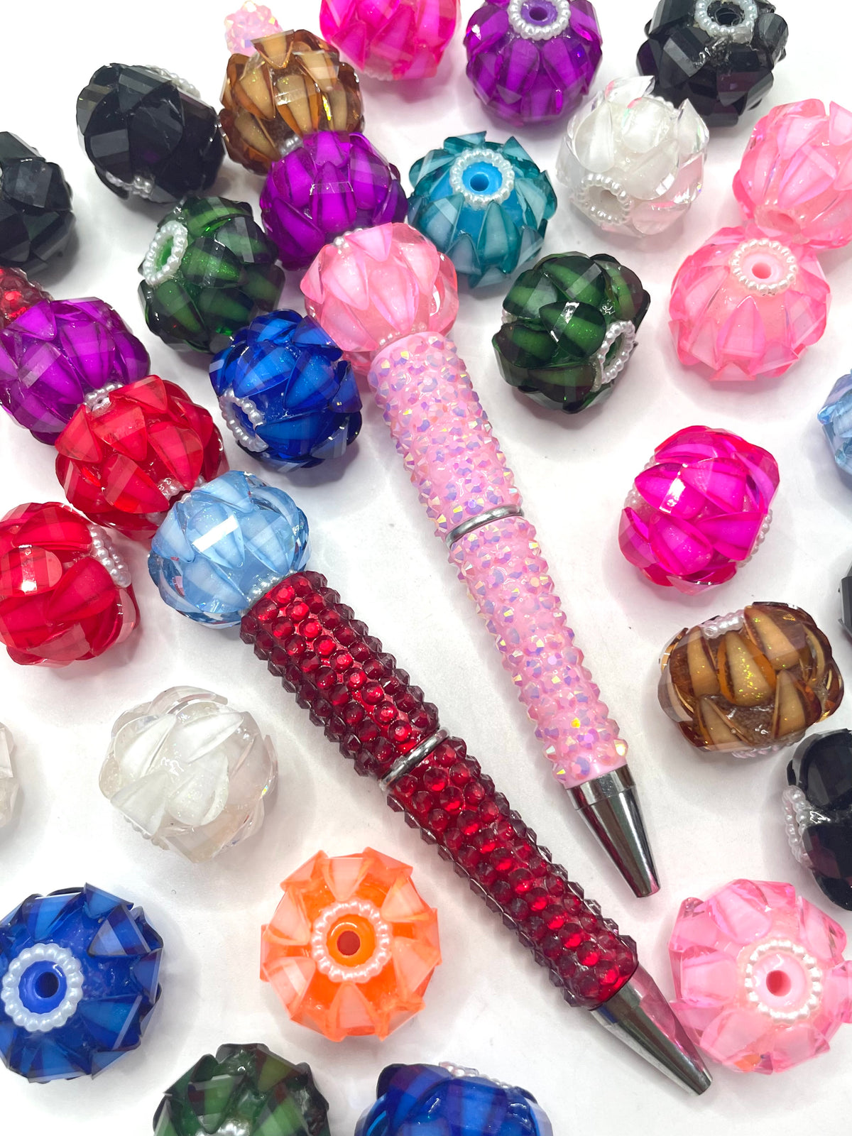 lantern beads fancy beads