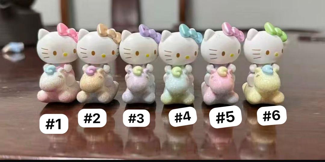 Pen Toppers HK Cartoon character Figure pendant Random Mix