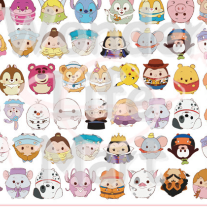 shake tiny acrylic Classic cartoon double through 2cm acrylic sheet DIY cartoon Random Mix