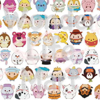 shake tiny acrylic Classic cartoon double through 4cm acrylic sheetDIY shaker cartoon Random Mix