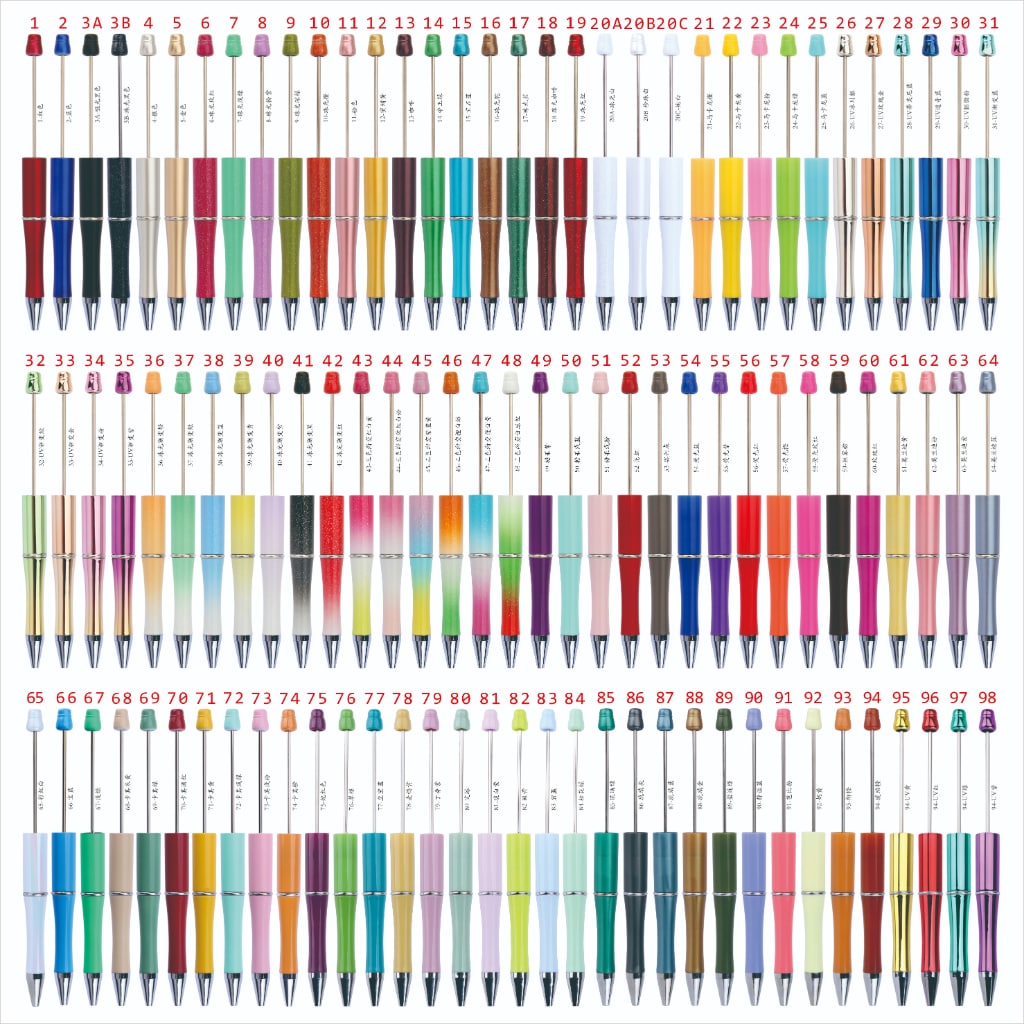 Beaded Pens For DIY,Random Mix,(NO UV Color) – Wonder Life Mart