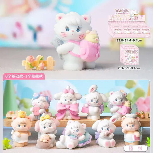 diy pen topper fuzzy one finger doll mico