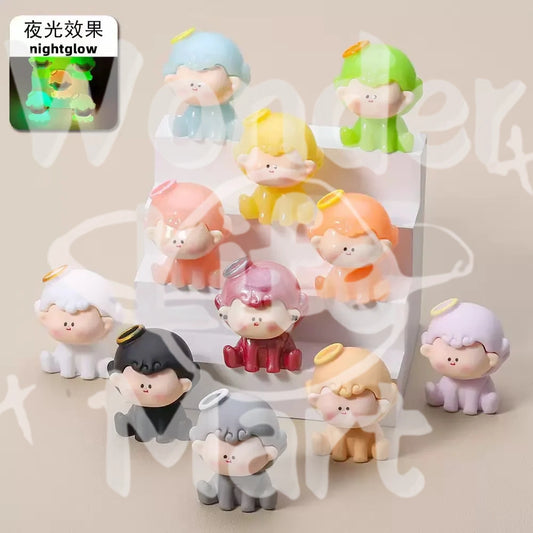 Angel Jelly color Liz Trendy resin accessories and ornaments Luminous glow in dark