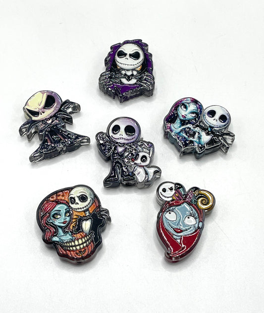 Acrylic beads Halloween Series Cartoon acrylic bead string （16mm-18mm）