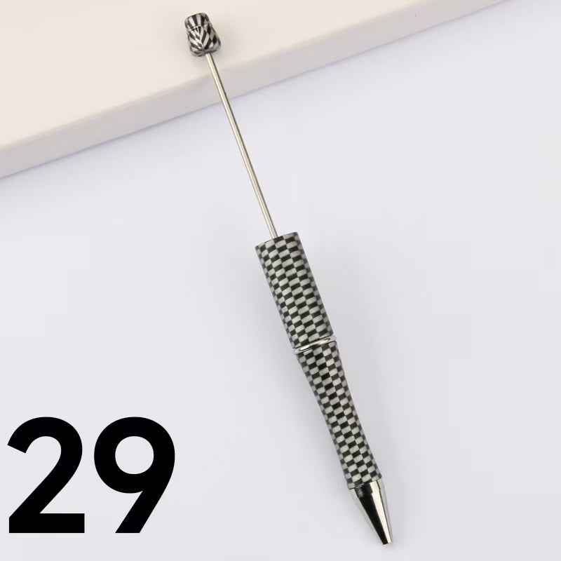 Ballpoint pens with various patterns Beadable pen (29-56)
