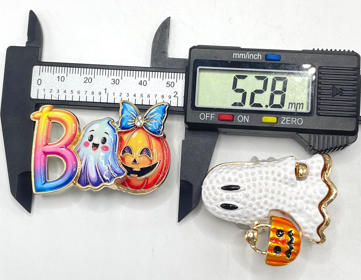 halloween fancy bead ghost with pumkim fancy Beads