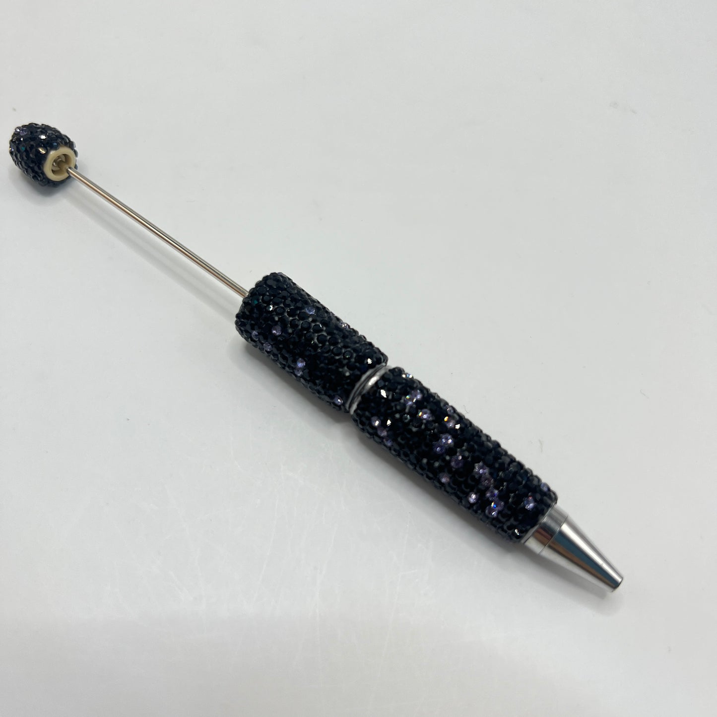 Rhinestone pen bling pen black pen with AB rhinestone