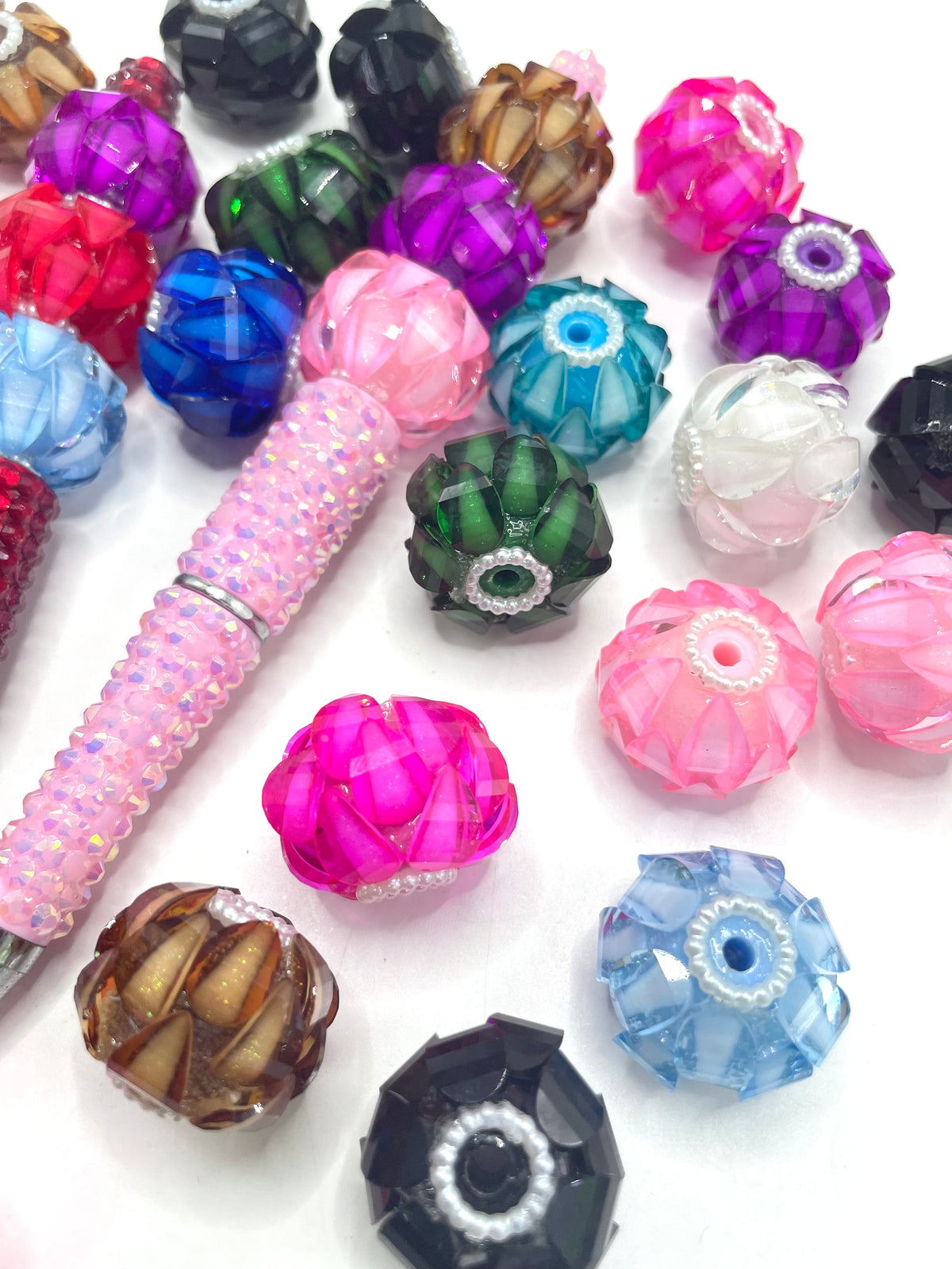 lantern beads fancy beads