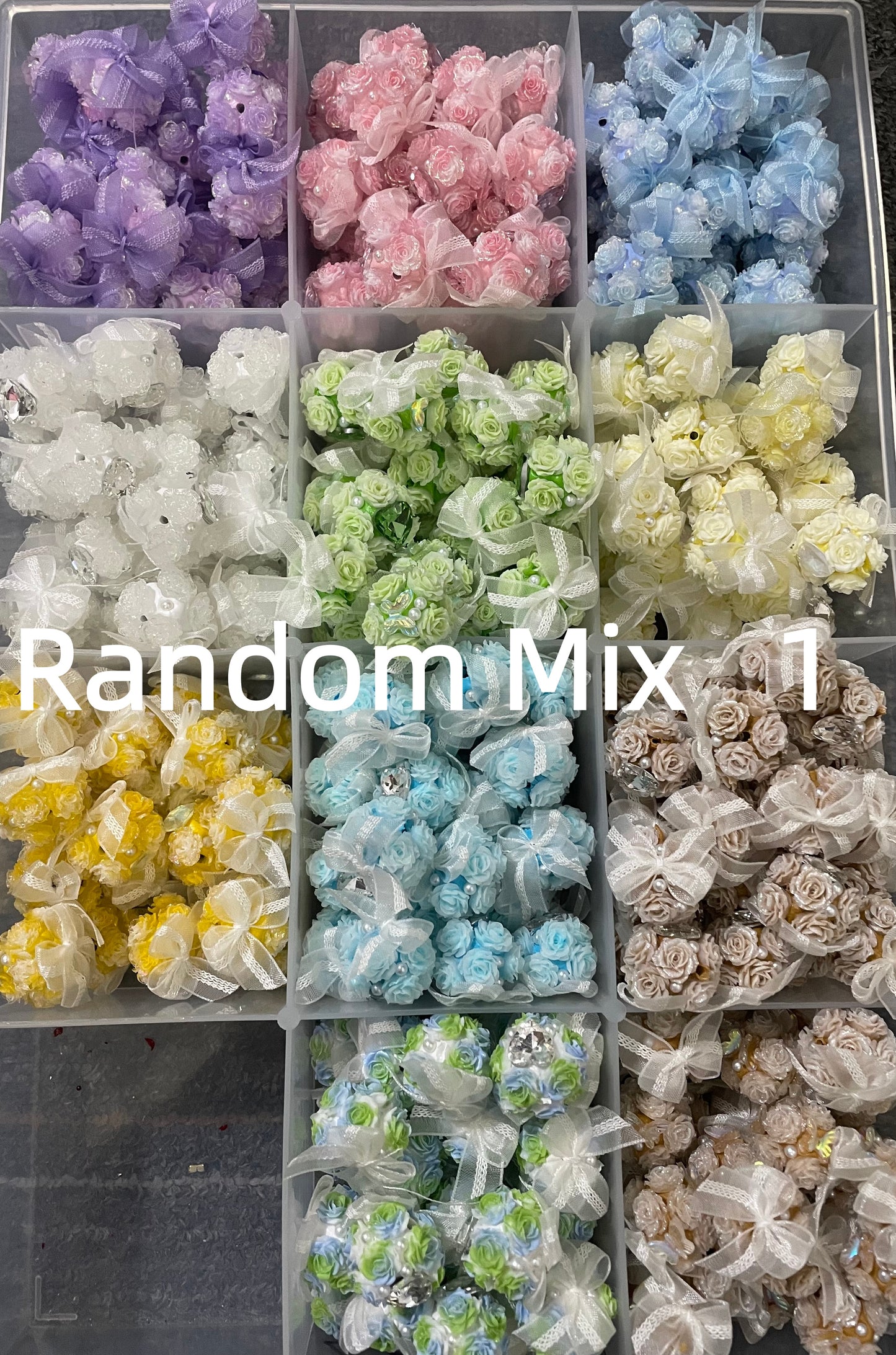 Rose bead Flower bead Beaded bow Heart Rhinestone Flowerbead bow flower bead ,flower bow bead
