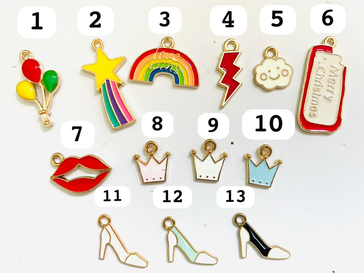 Alloy Metal Pendant DIY hanging accessories