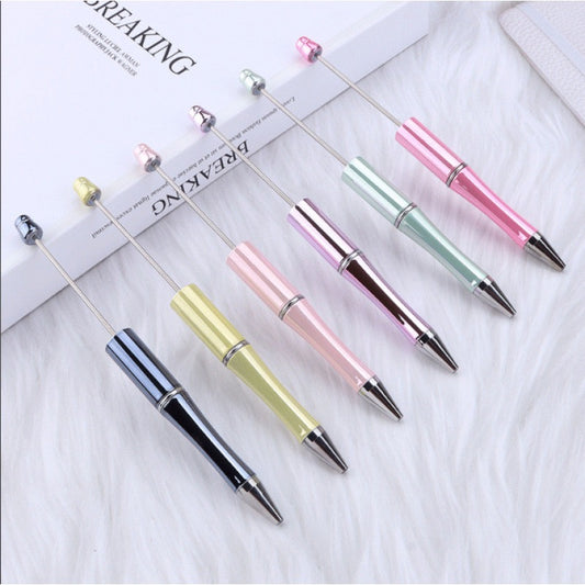 New New uv plating bead pen diy Gift writing pen Random Mix