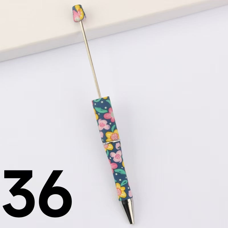Ballpoint pens with various patterns Beadable pen (29-56)