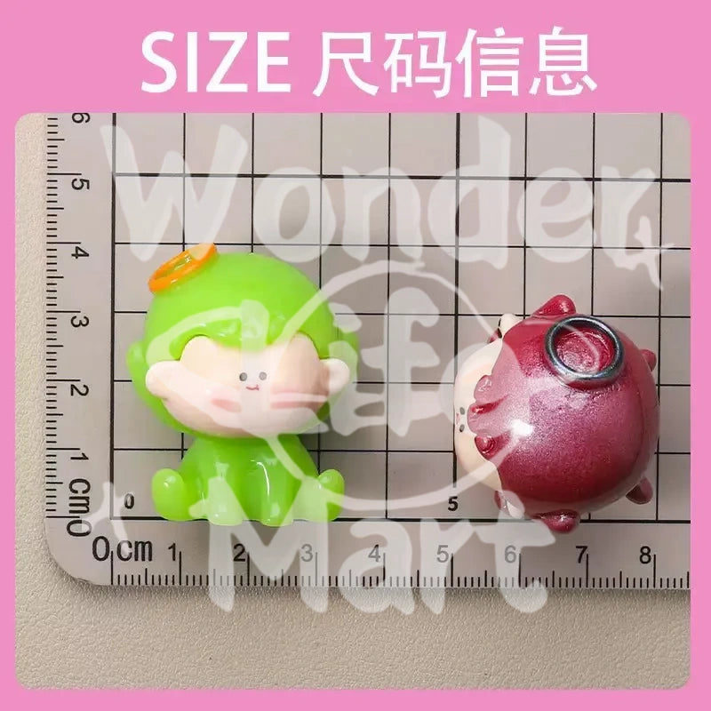 Angel Jelly color Liz Trendy resin accessories and ornaments Luminous glow in dark