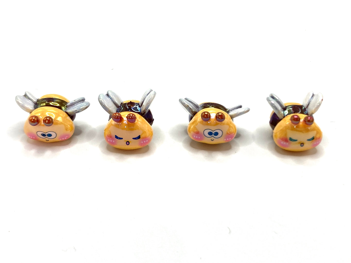 Acrylic beads Bee Beads Honey jar Honey Separable and combinable beads 16mm-23mm Random Mix