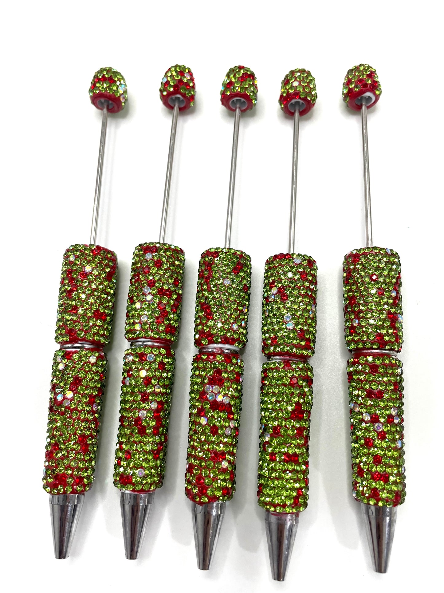 AB color clay rhineston pens diy pens Diy Rhinestone beadable pen Rhinestone pen Bling pen solid color Random MiX