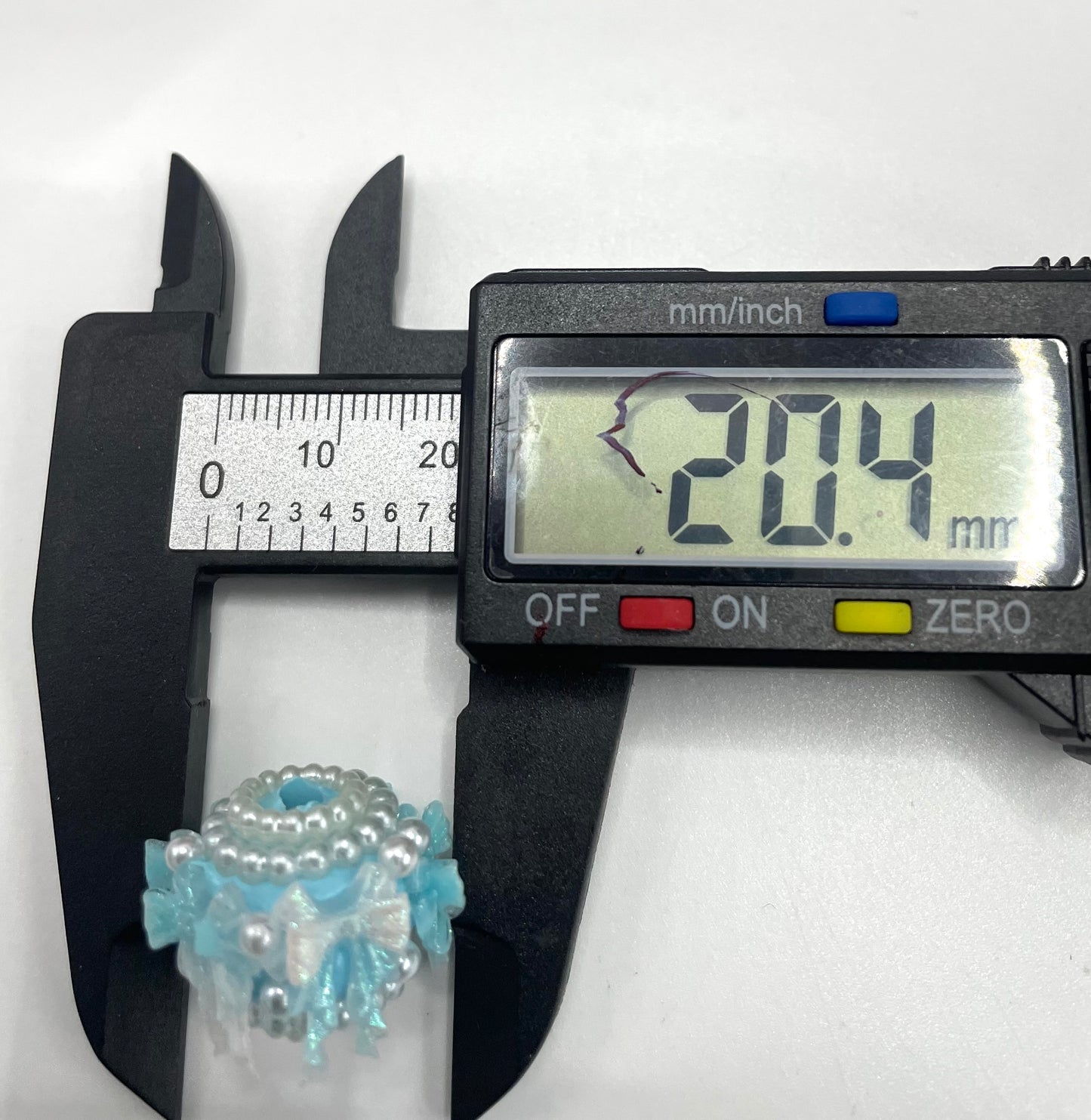 Fancy Uv bow clay bead fancy bead