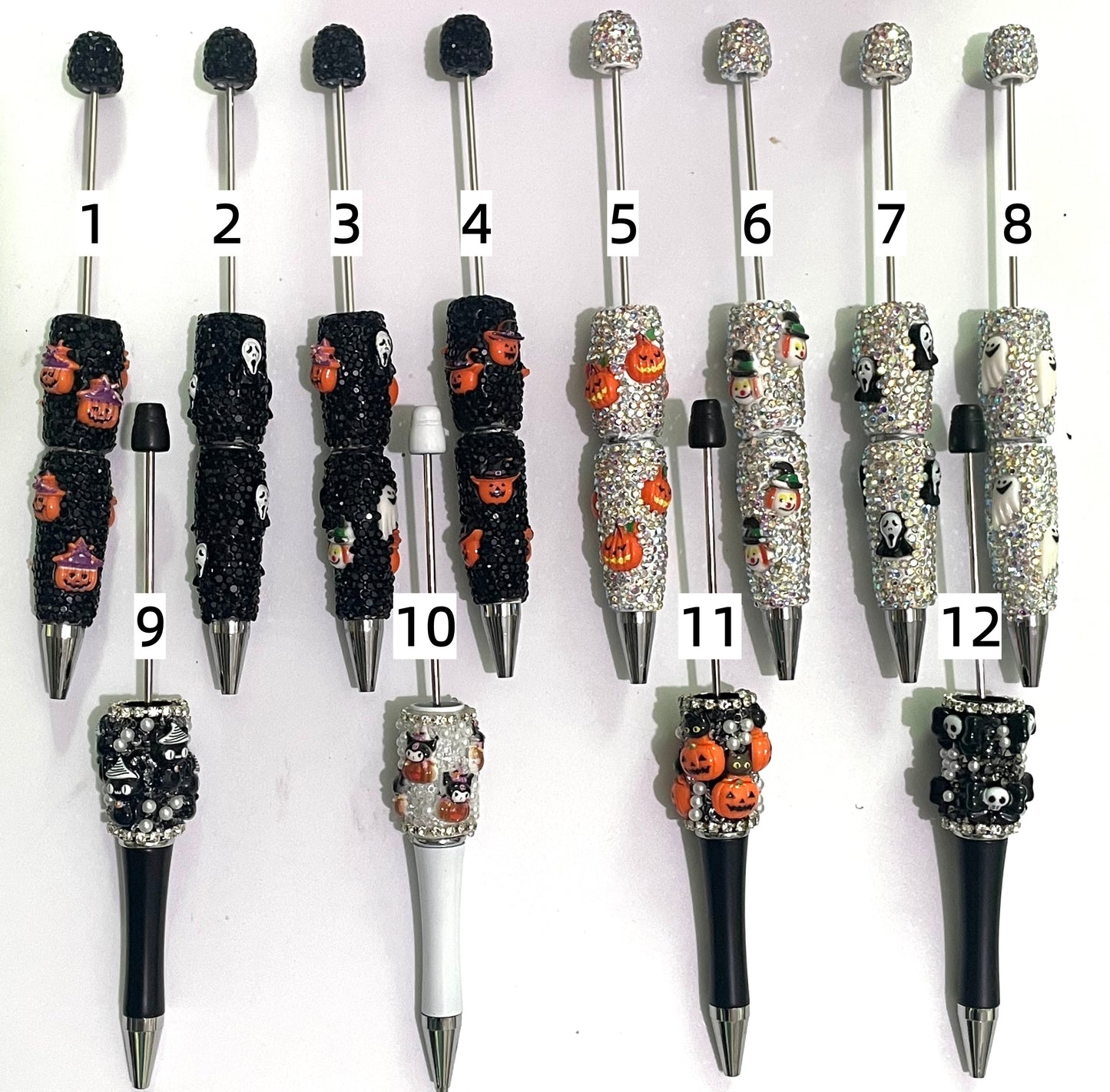 Halloween Series Halloween Bead Pen Pumpkin Ghost Random Mix