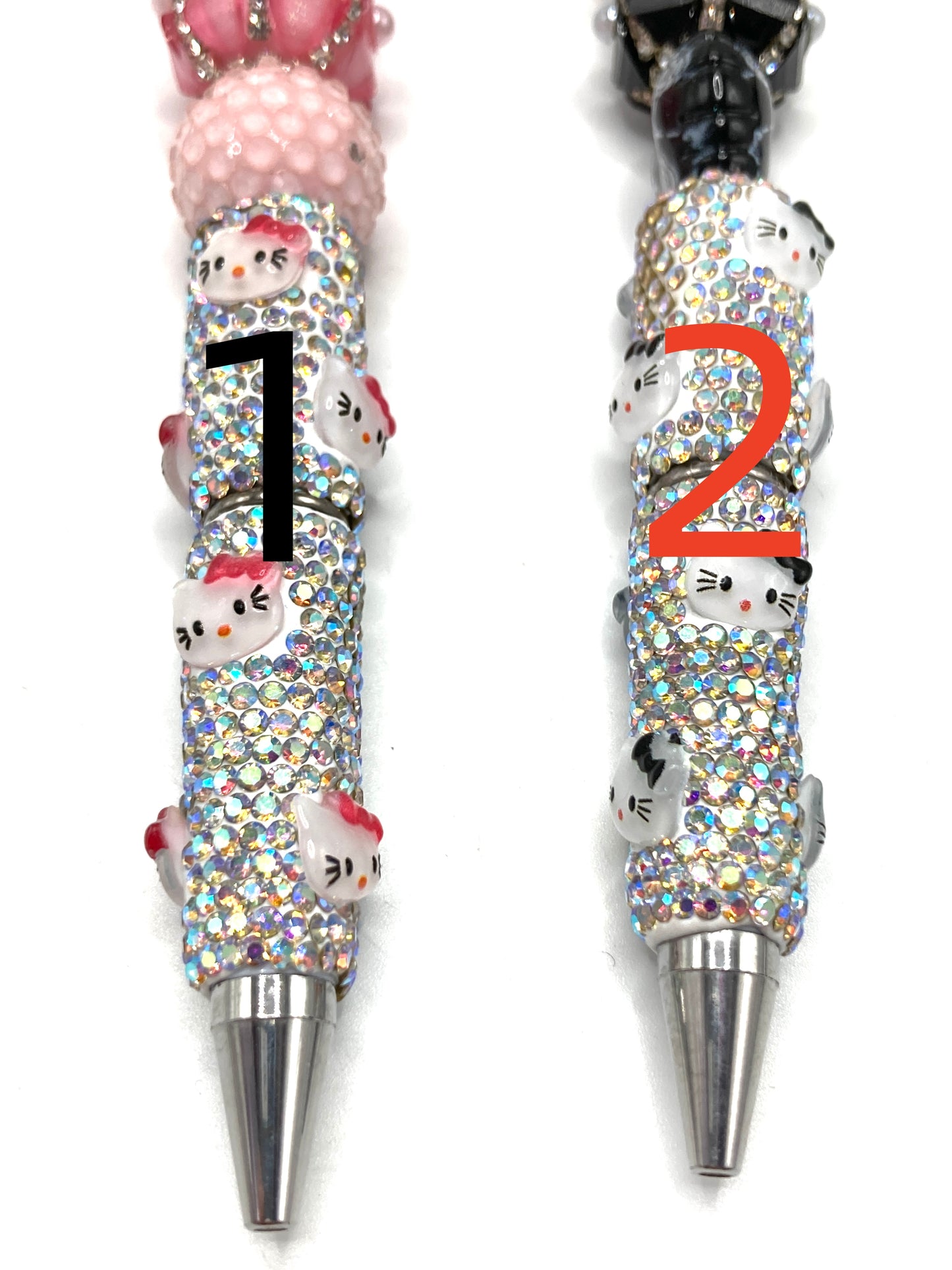 HK Clay pottery DIY beading pen Rhinestone Hong Kong ballpoint pen