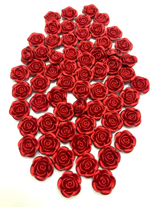 Acrylic rose flower Acrylic rose flower Red rose flower Random Mix