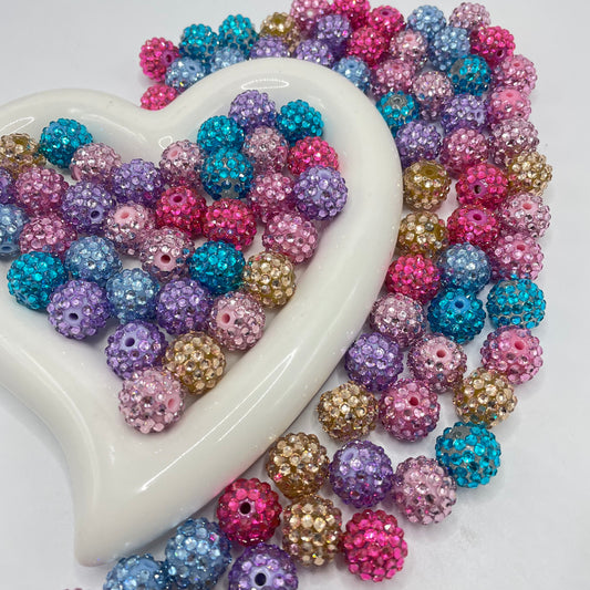 16mm rhinestone bead shiny sparkle rhinestone