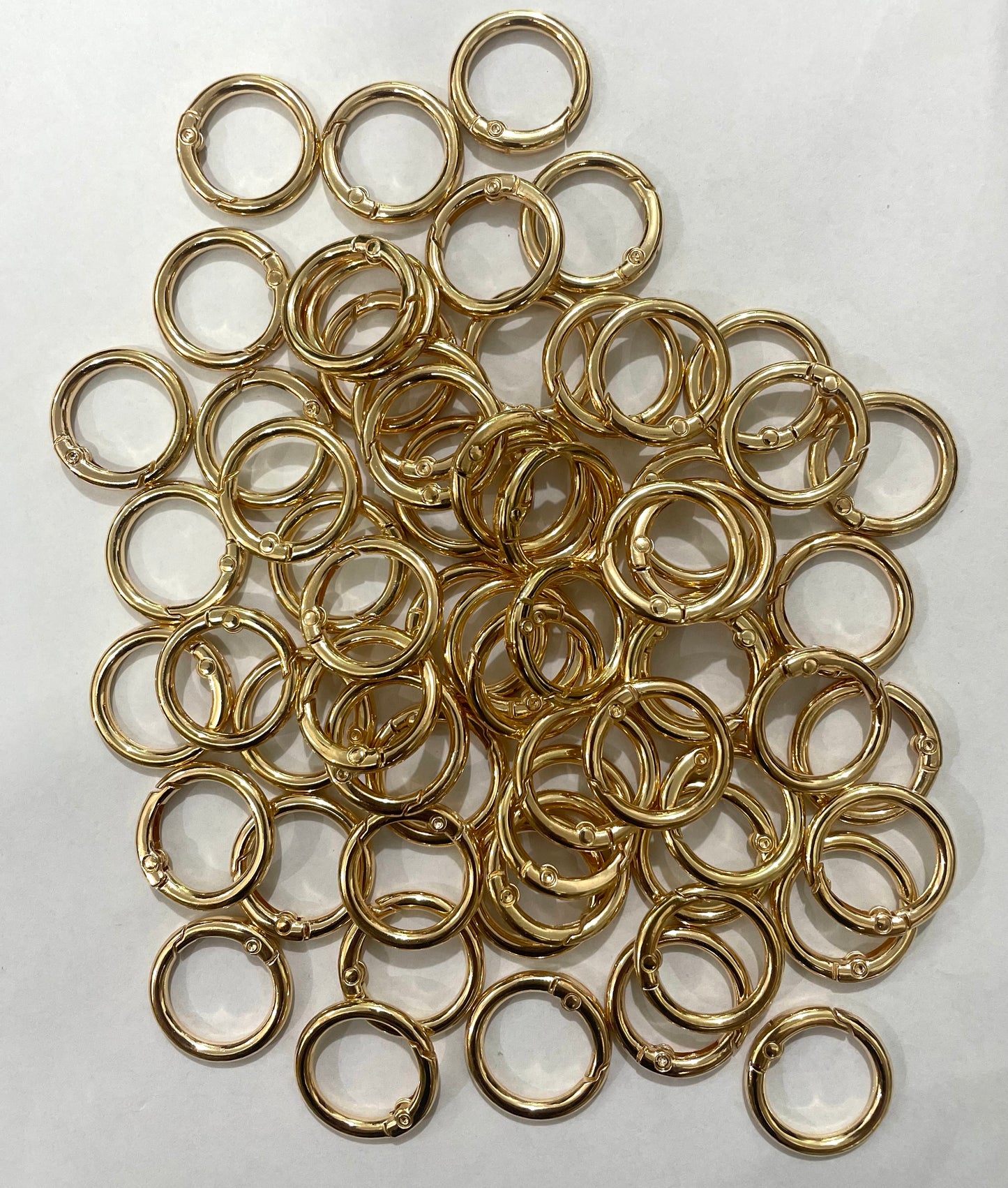 Metal keychain link circles keychain circle keychain ring loop,24mm