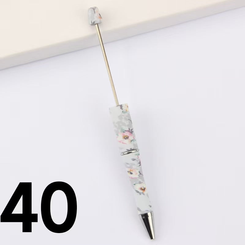 Ballpoint pens with various patterns Beadable pen (29-56)