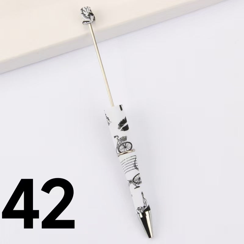 Ballpoint pens with various patterns Beadable pen (29-56)