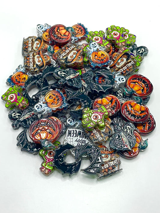 Acrylic beads Halloween Series Cartoon acrylic bead string （16mm-20mm）
