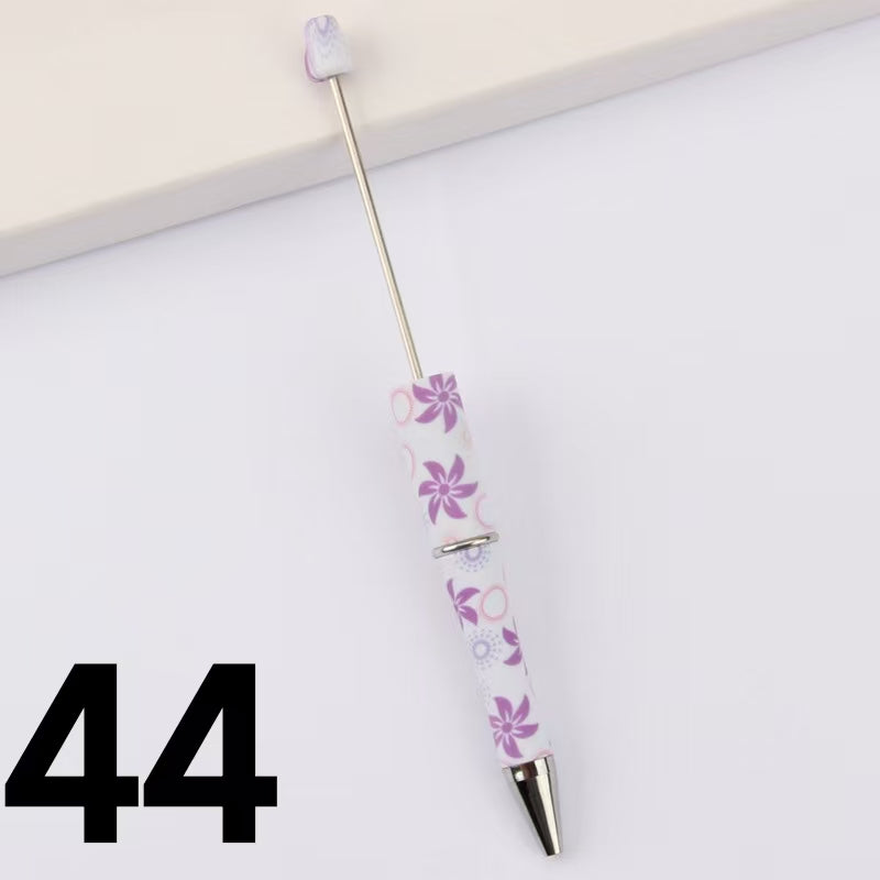 Ballpoint pens with various patterns Beadable pen (29-56)