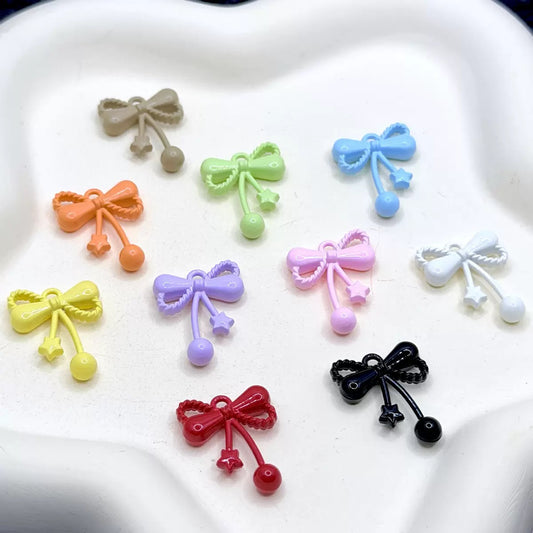 BOW Pendant DIY decorative item Metal alloy pendant