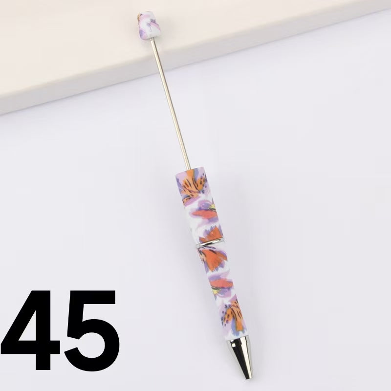 Ballpoint pens with various patterns Beadable pen (29-56)