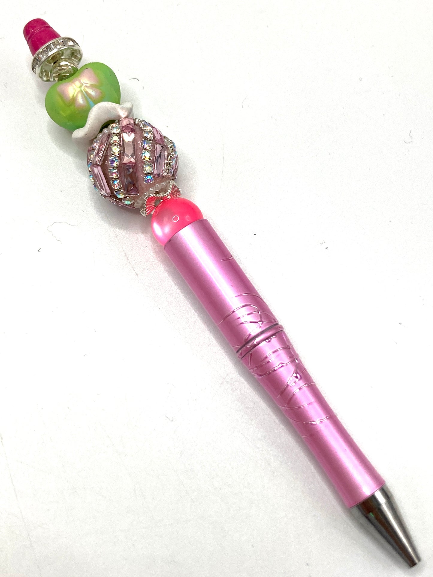 Fancy bead mirror bead with chain fancy bead Random Mix 19mm
