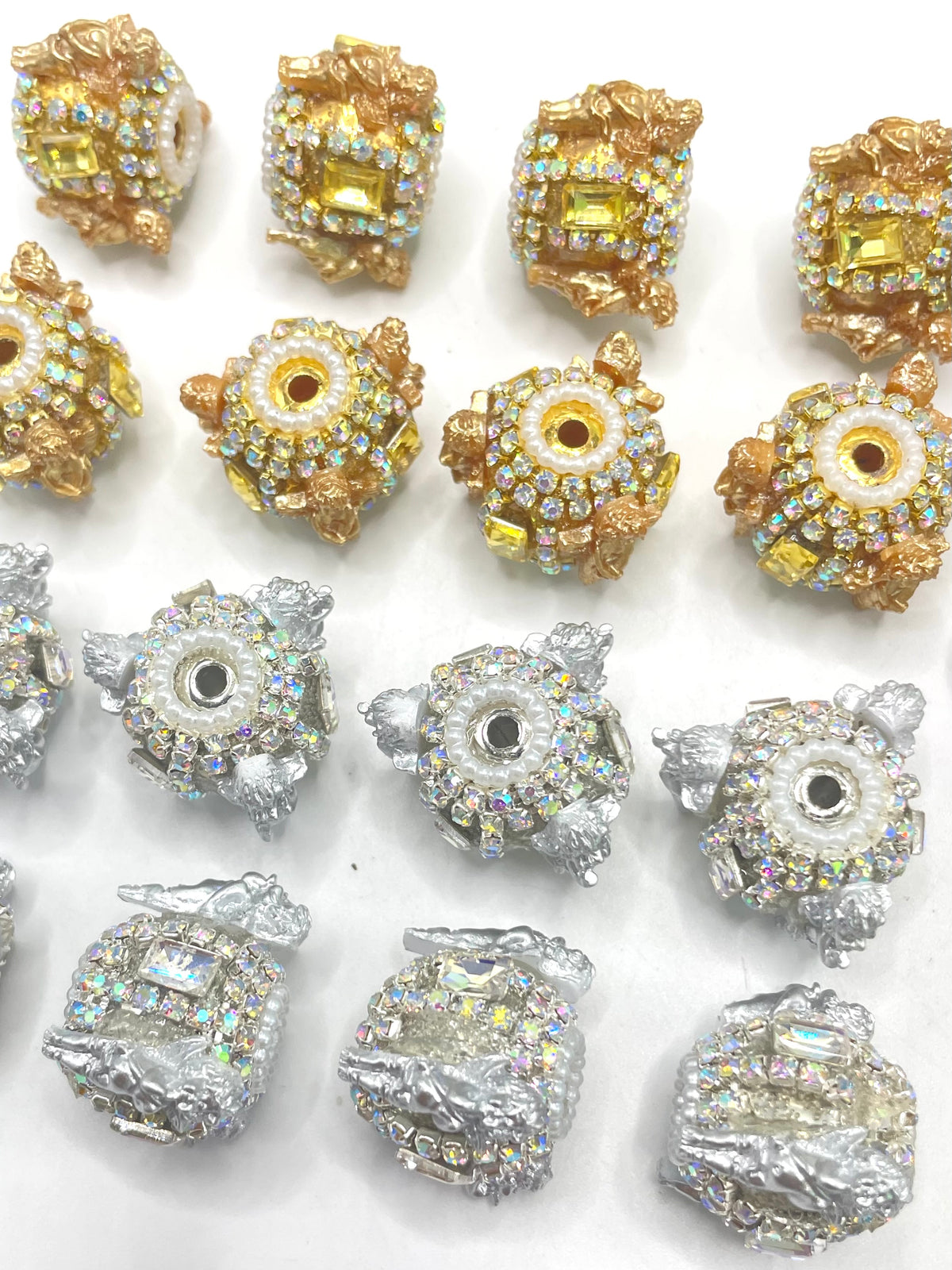 angel fancy beads chrismas beads