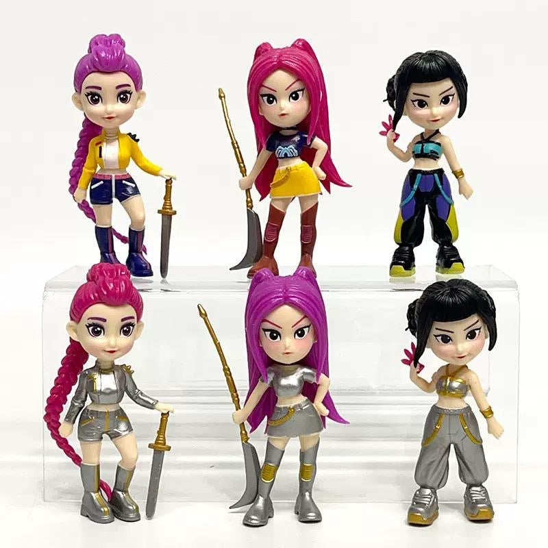 K-pop demon hunter Kpop character figure topper diy topper