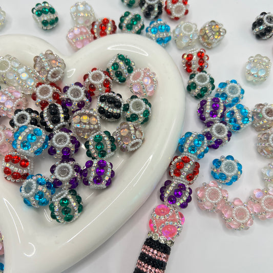 bubble bead bubble with chain