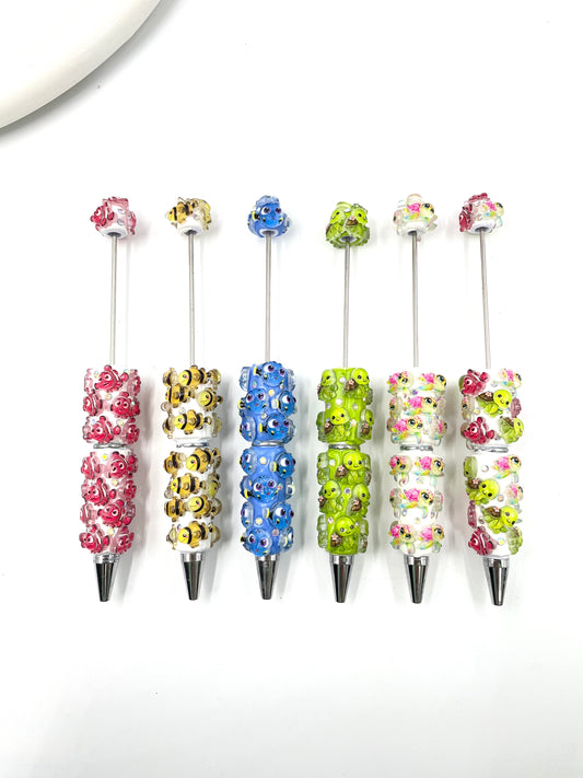 Finding Nemo Clay pen Little Fish Pen Cute Cartoon Clay Bead Pencil Random Mix