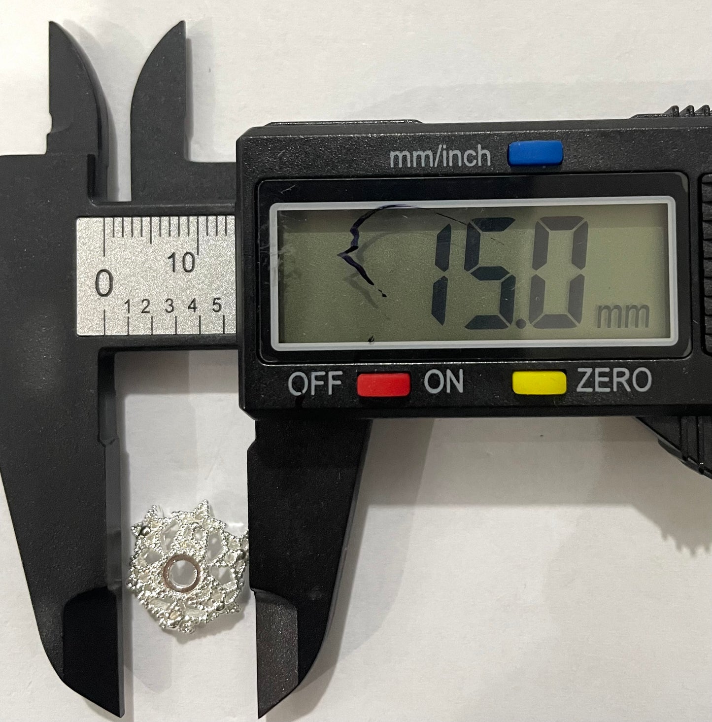 fancy star spacer fancy star shape bead cap metallic bead cap spacer gold silver