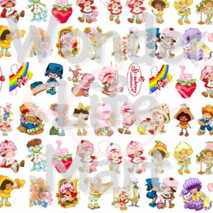 shake tiny acrylic Classic cartoon double through 4cm acrylic sheet DIY shaker cartoon Random Mix