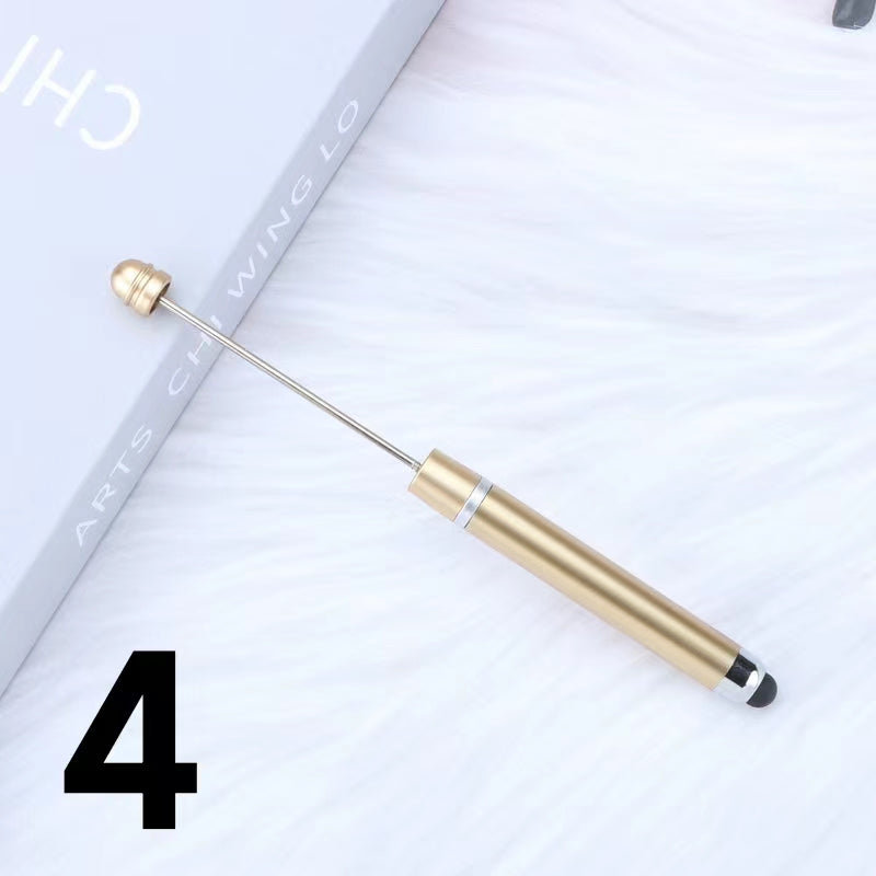 Plastic Stylus Beadable Pen (Touchable and Writable) Multi-color Option