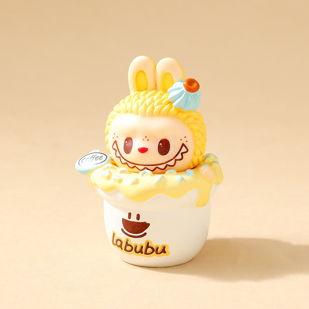 Topper cupcake labubu pen topper characte figure mix