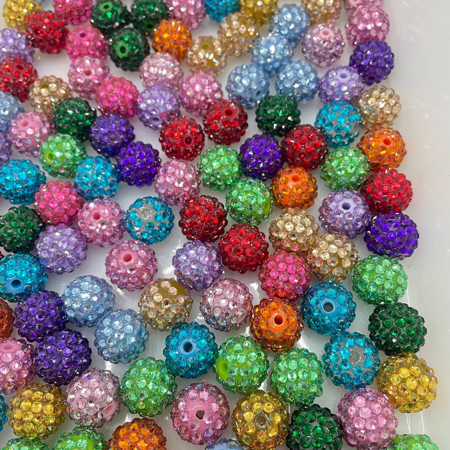 16mm rhinestone bead shiny sparkle rhinestone