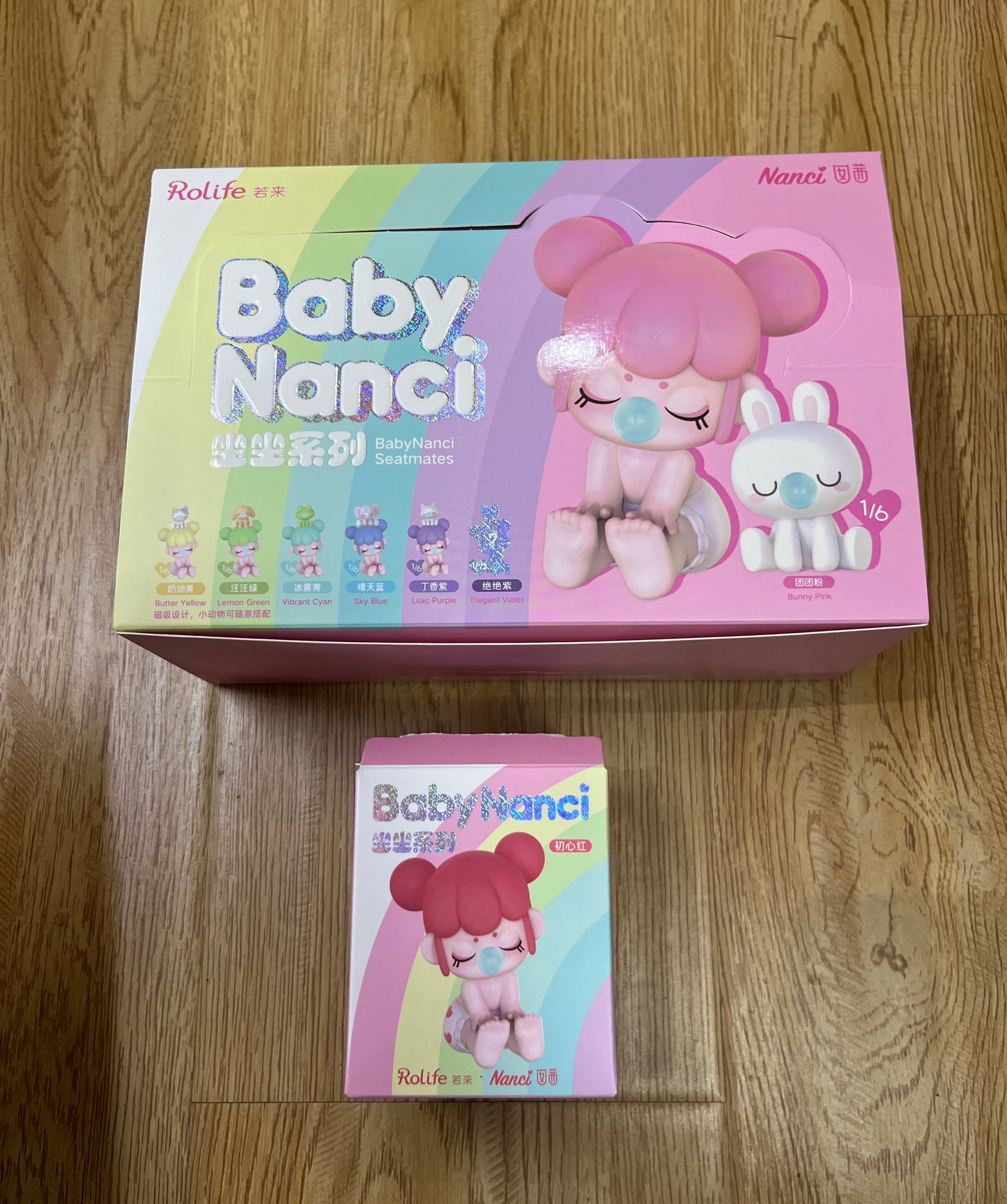 Rolife Genuine Baby Nanci sitting Blind box gift box Figurine, gift, ornament and girl baby Nancy Pen Toppers