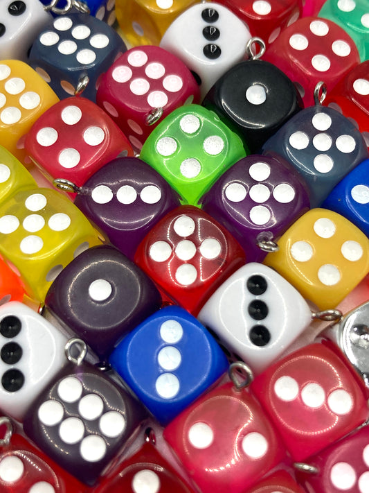 Acrylic beads Transparency Entertainment Screen Dice Random Mix