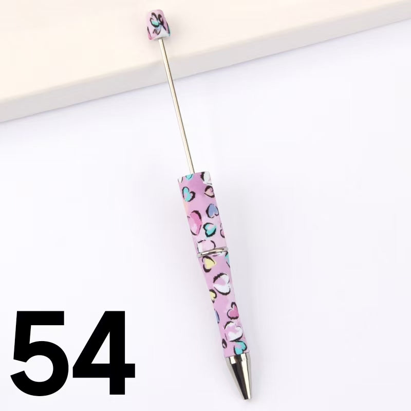 Ballpoint pens with various patterns Beadable pen (29-56)