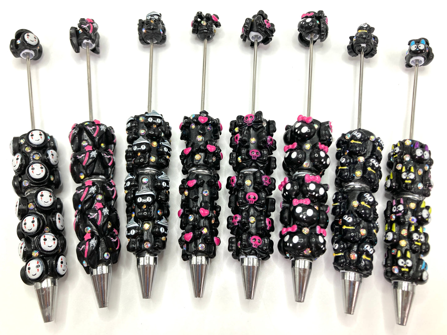 Halloween Series Ghost Pumpkin Skull head Horror Series DIY Halloween beading pen personalized bead pen Halloween Random Mix