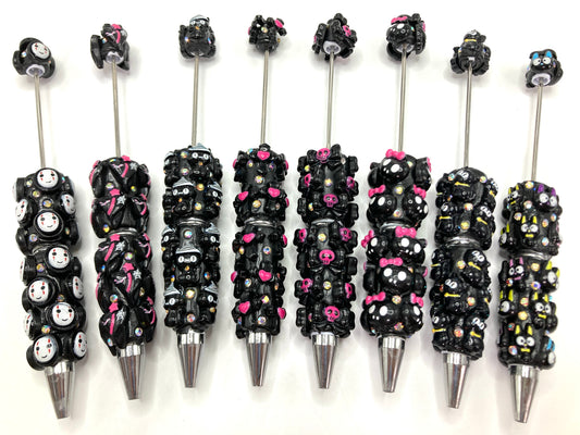 Halloween Series Ghost Pumpkin Skull head Horror Series DIY Halloween beading pen personalized bead pen Halloween Random Mix