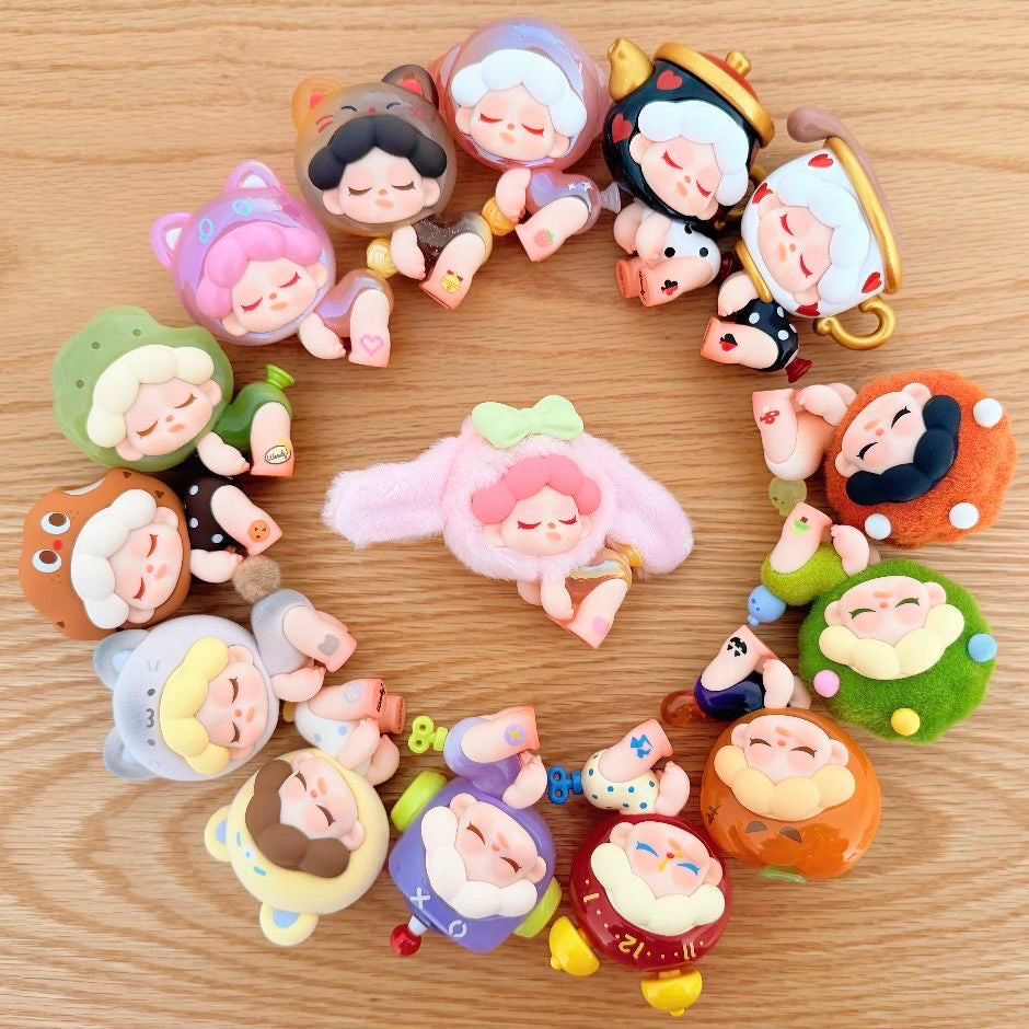 Wendy dodo sugar blind box dream adventure pen topper figure diy pen whole set